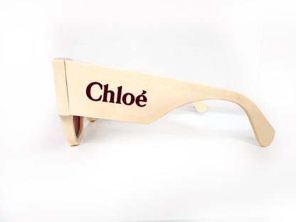 CHLOE CH0233S BEIGE/ROJO