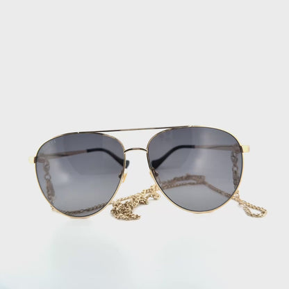 GUCCI GG1088S COLOR NEGRO- DORADO